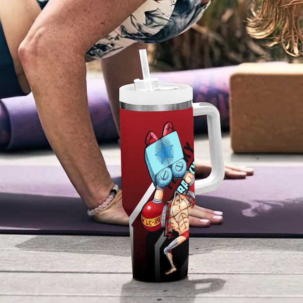 Franky - One Piece Tumbler With Handle Anime Mix Manga Style TS04