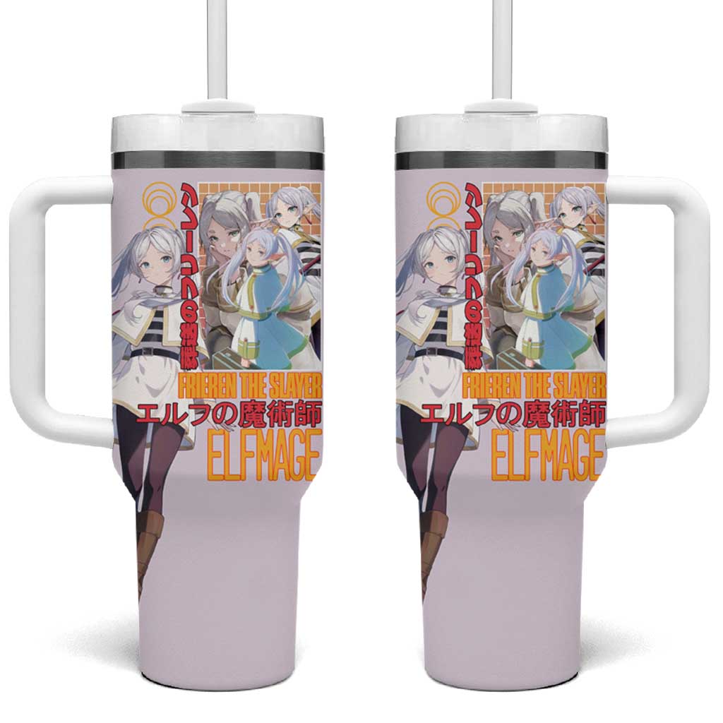 Frieren V2 Frieren Beyond Journeys End Tumbler With Handle Anime Style TS04
