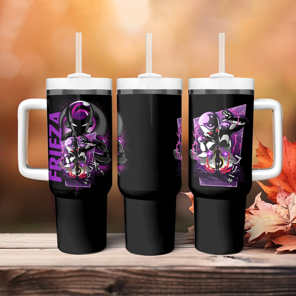 Frieza - Dragon Ball Tumbler With Handle Anime Style TS04 Frieza - Dragon Ball Tumbler With Handle Anime Style TS04