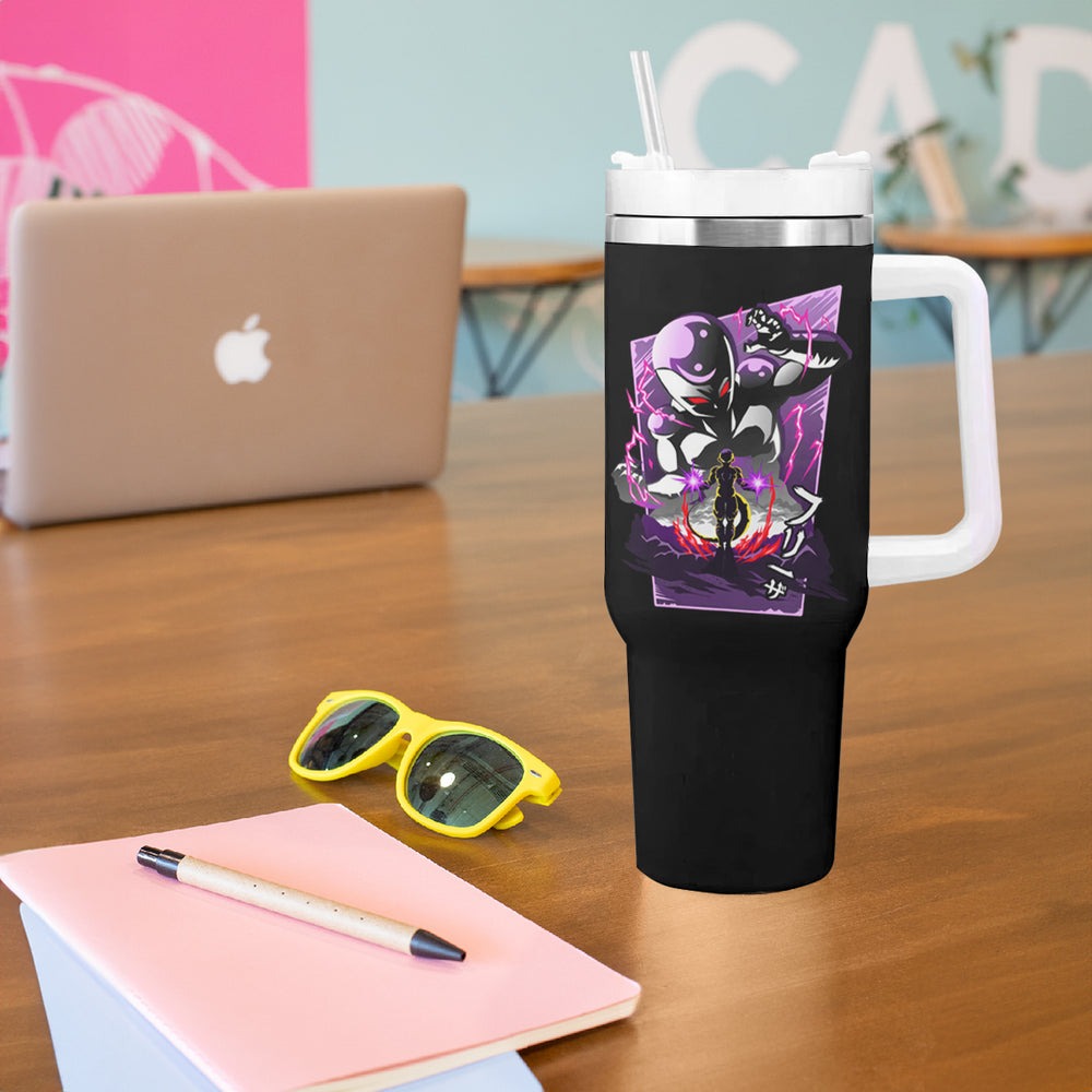 Frieza - Dragon Ball Tumbler With Handle Anime Style TS04 Frieza - Dragon Ball Tumbler With Handle Anime Style TS04