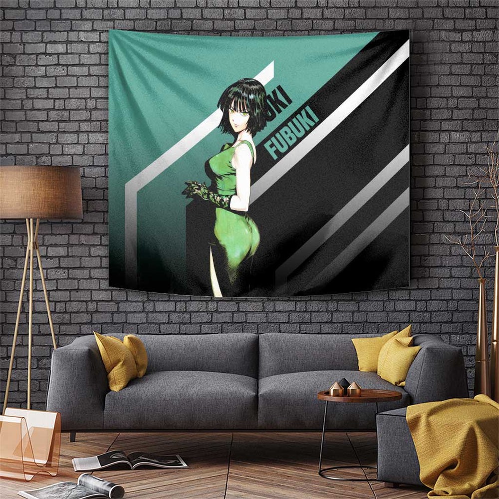Fubuki - One Punch Man Tapestry Anime Mix Manga Style TS04 Fubuki - One Punch Man Tapestry Anime Mix Manga Style TS04