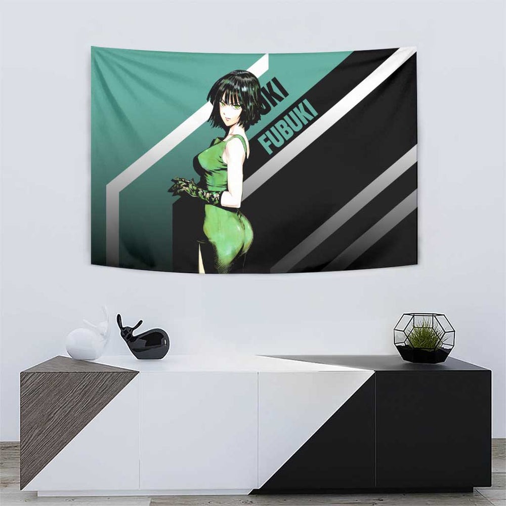 Fubuki - One Punch Man Tapestry Anime Mix Manga Style TS04 Fubuki - One Punch Man Tapestry Anime Mix Manga Style TS04