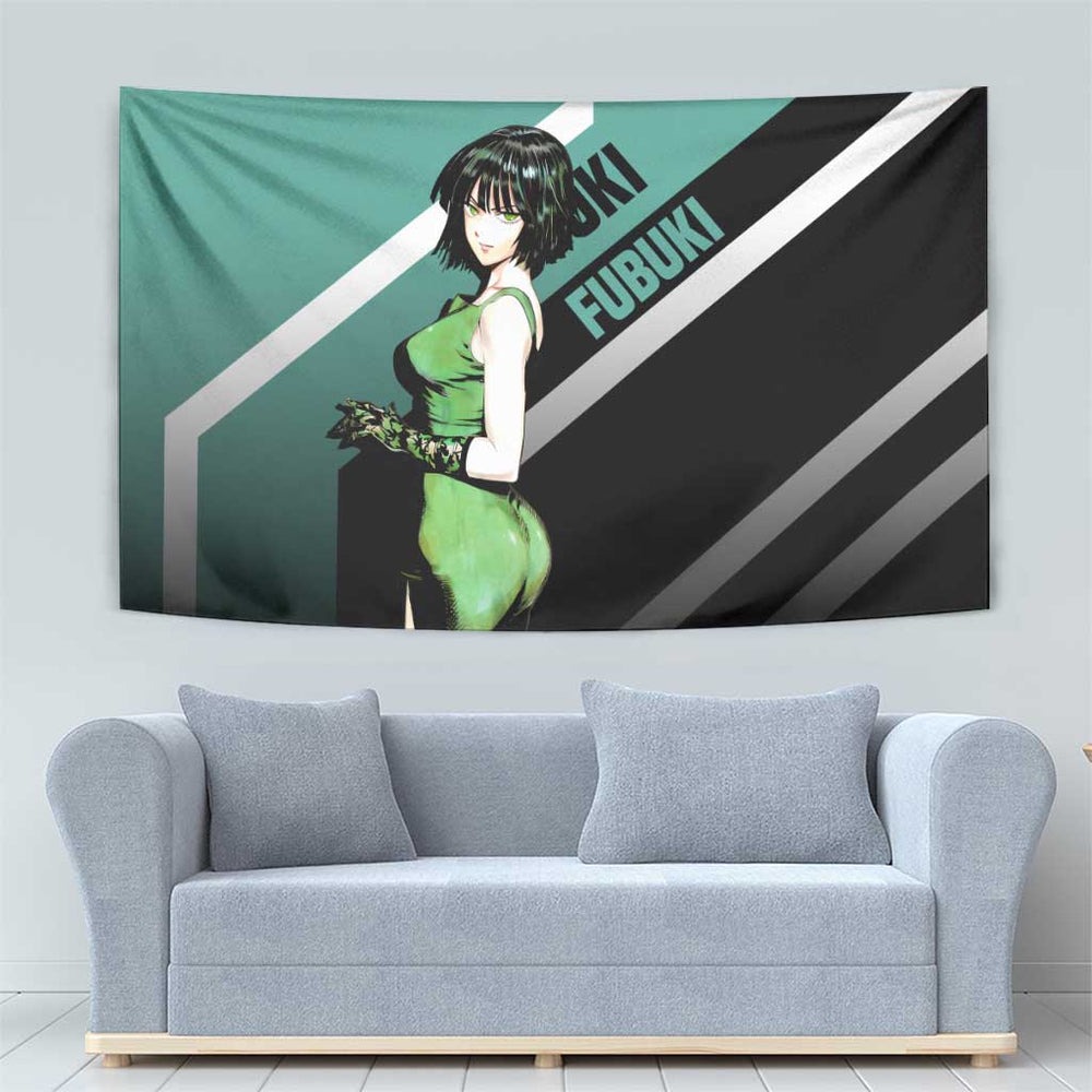 Fubuki - One Punch Man Tapestry Anime Mix Manga Style TS04 Fubuki - One Punch Man Tapestry Anime Mix Manga Style TS04