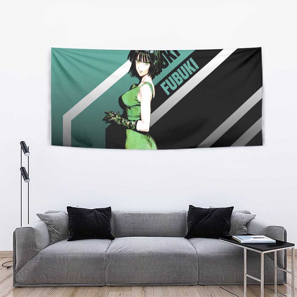 Fubuki - One Punch Man Tapestry Anime Mix Manga Style TS04 Fubuki - One Punch Man Tapestry Anime Mix Manga Style TS04
