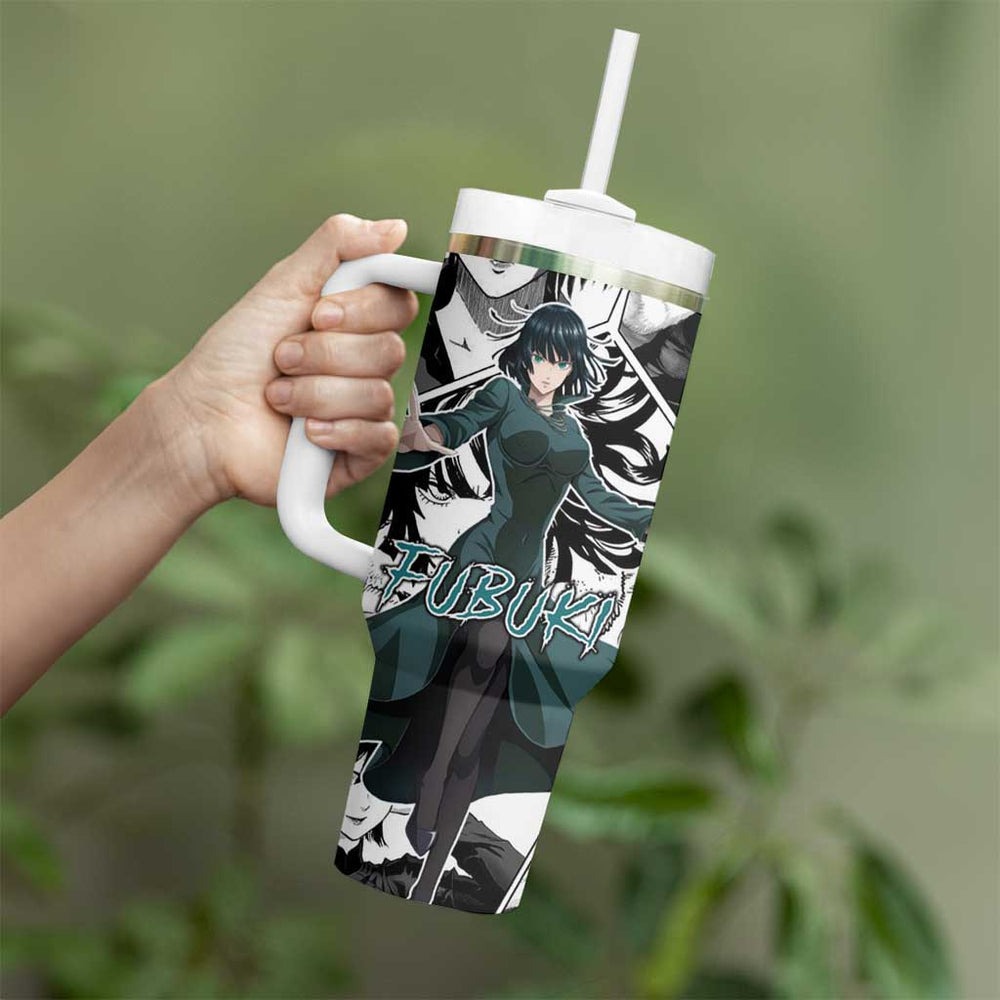 Fubuki - One Punch Man Tumbler With Handle Anime Mix Manga Style TS04 Fubuki - One Punch Man Tumbler With Handle Anime Mix Manga Style TS04