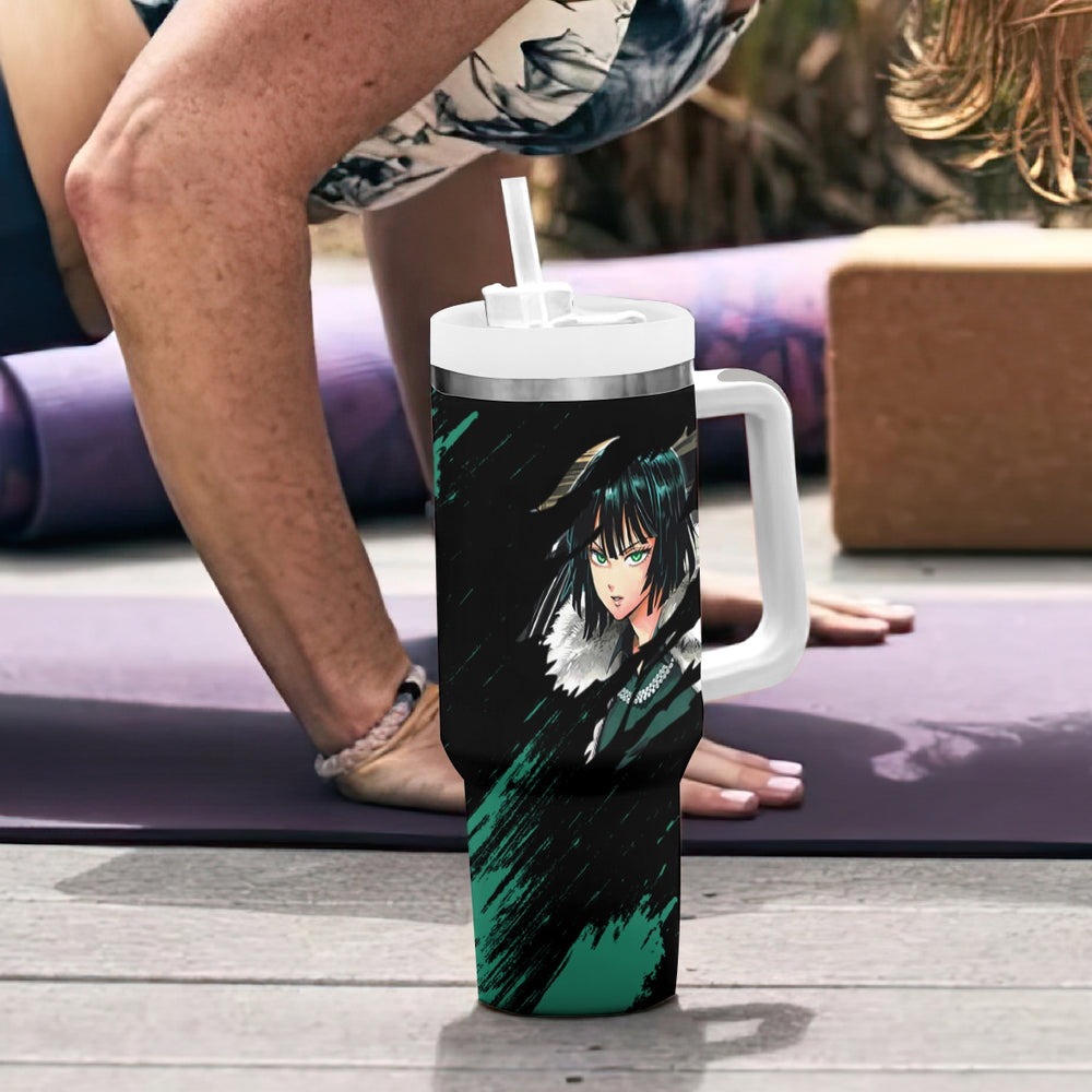 Fubuki Tumbler With Handle One Punch Man TS04 Fubuki Tumbler With Handle One Punch Man TS04