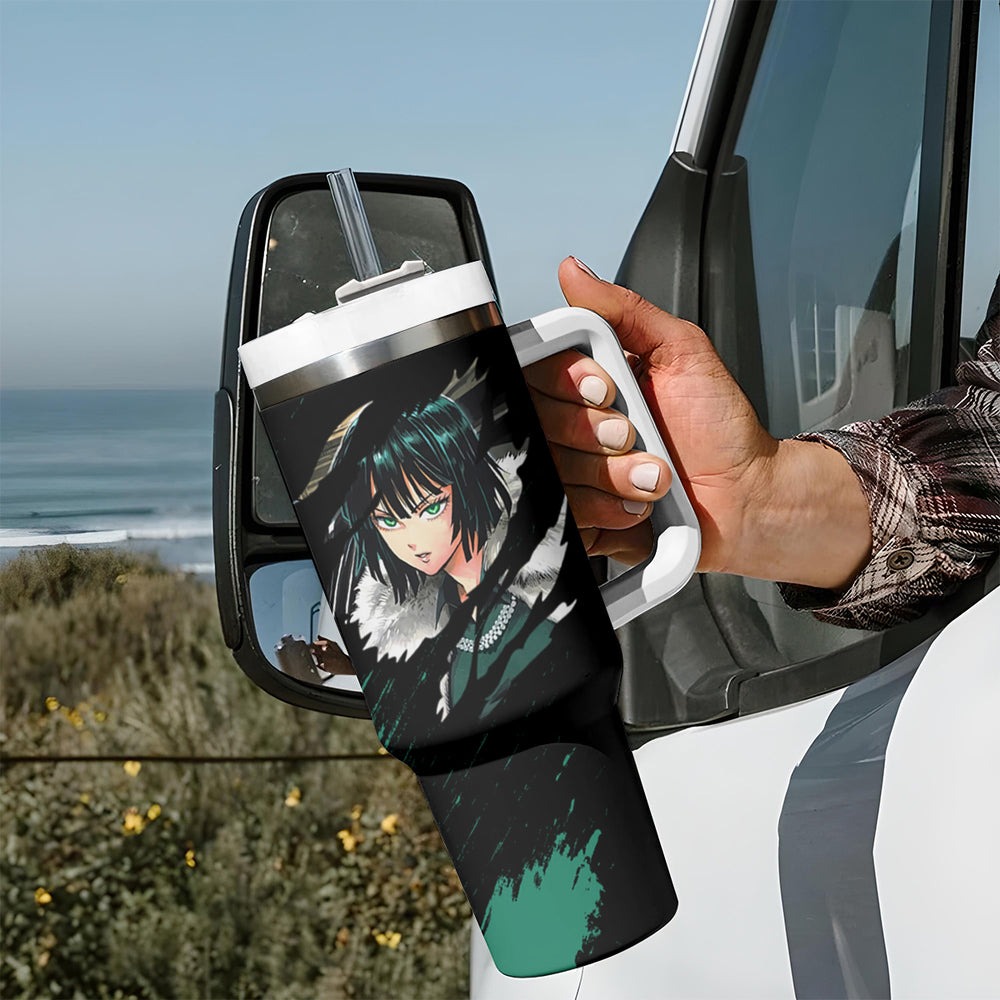 Fubuki Tumbler With Handle One Punch Man TS04 Fubuki Tumbler With Handle One Punch Man TS04