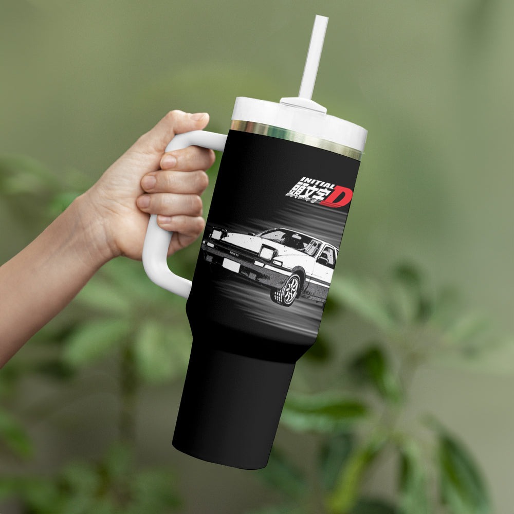 Fujiwara Tofu AE86 Tumbler With Handle TS04 Fujiwara Tofu AE86 Tumbler With Handle TS04