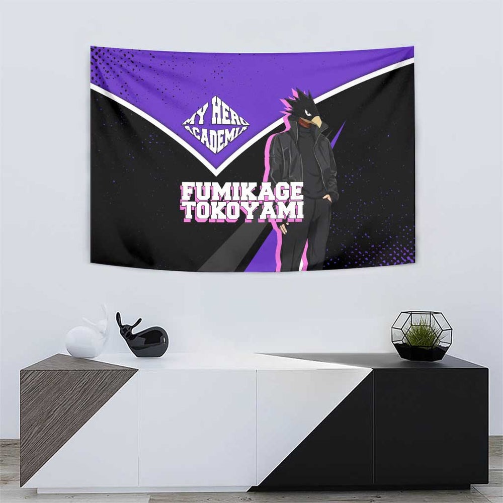 Fumikage Tokoyami - My Hero Academia Tumbler With Handle Anime Style TS04 Fumikage Tokoyami - My Hero Academia Tumbler With Handle Anime Style TS04