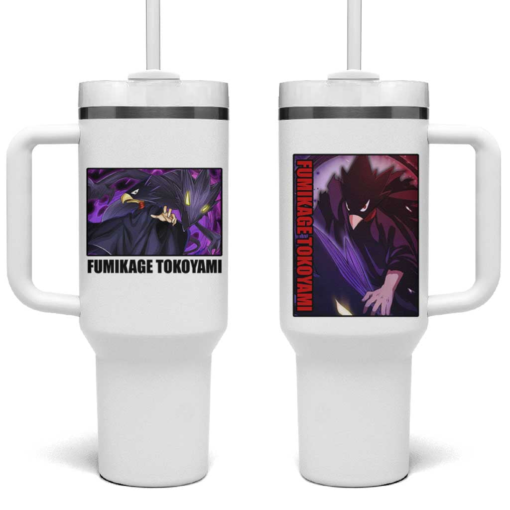 Fumikage Tokoyami - My Hero Academia Tumbler With Handle Anime Style TS04
