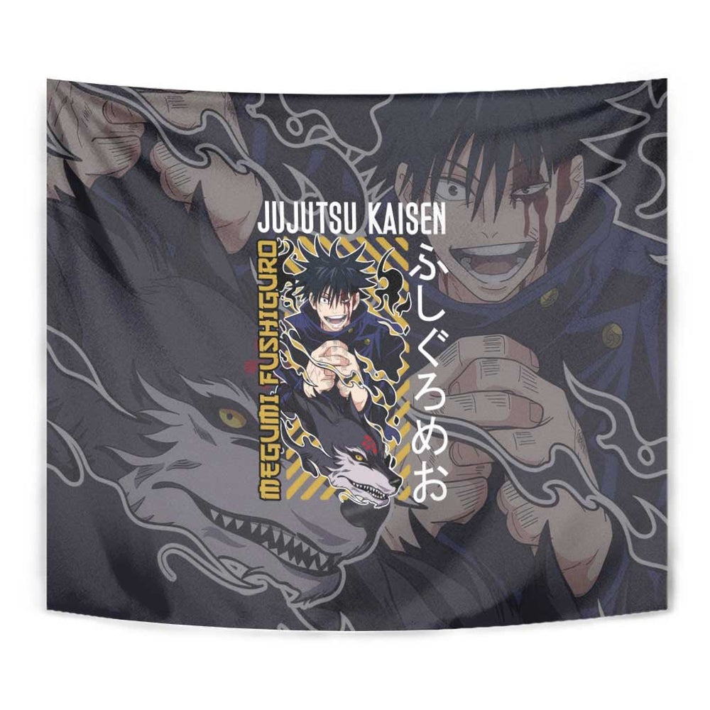 Fushiguro Megumi Jujutsu Kaisen Tumbler With Handle Anime Style TS04 Fushiguro Megumi Jujutsu Kaisen Tumbler With Handle Anime Style TS04