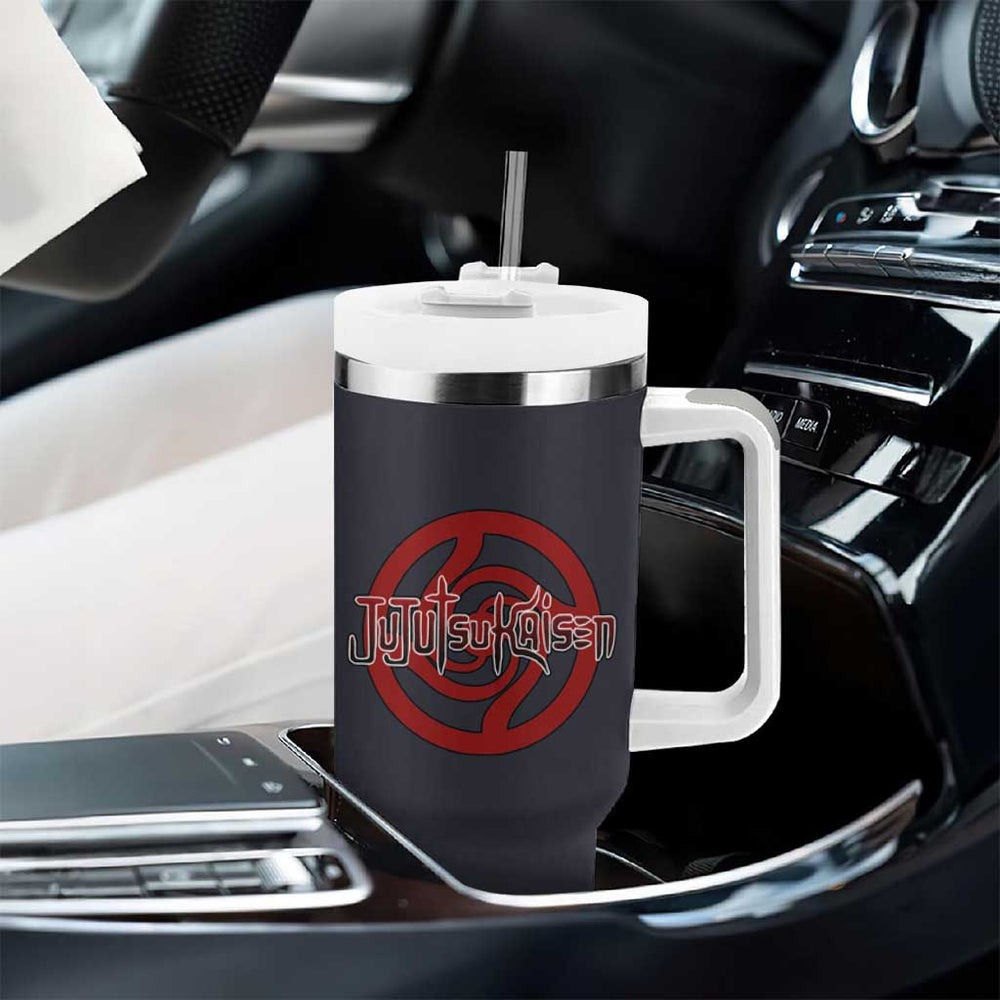 Fushiguro Megumi Jujutsu Kaisen Tumbler With Handle Anime Style TS04 Fushiguro Megumi Jujutsu Kaisen Tumbler With Handle Anime Style TS04