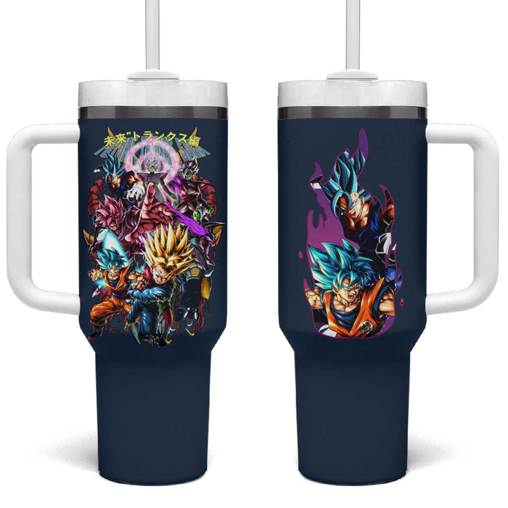 Future Trunks Arc Dragon Ball Z Tumbler With Handle Japan Anime Style TS04