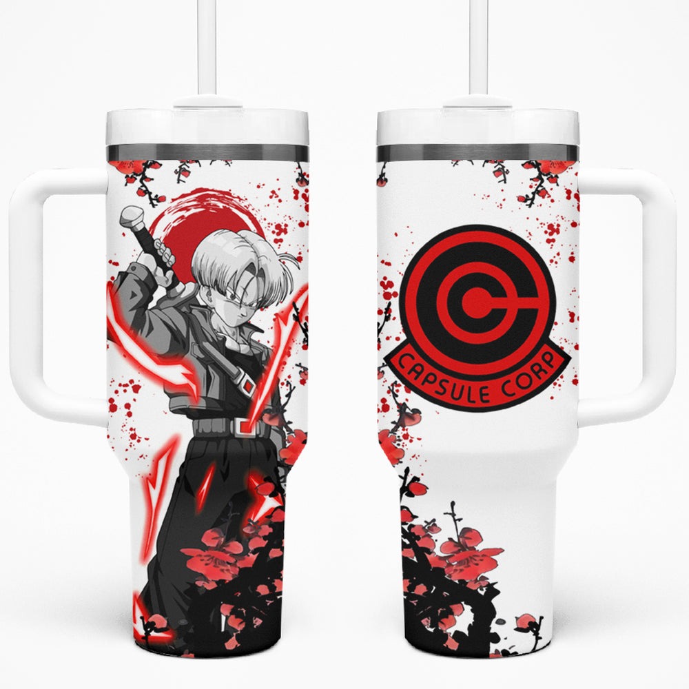Future Trunks Tumbler With Handle Japan Style Anime TS04 Future Trunks Tumbler With Handle Japan Style Anime TS04