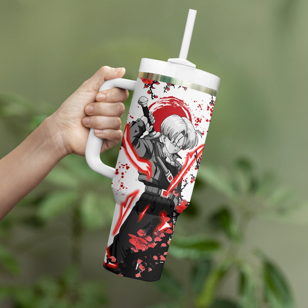 Future Trunks Tumbler With Handle Japan Style Anime TS04 Future Trunks Tumbler With Handle Japan Style Anime TS04