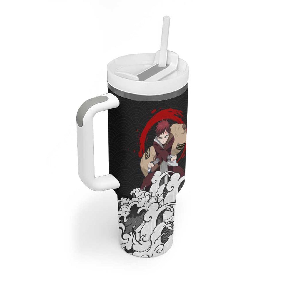 Gaara Japanese Kanagawa - Naruto Tumbler With Handle Anime Japan Style TS04 Gaara Japanese Kanagawa - Naruto Tumbler With Handle Anime Japan Style TS04