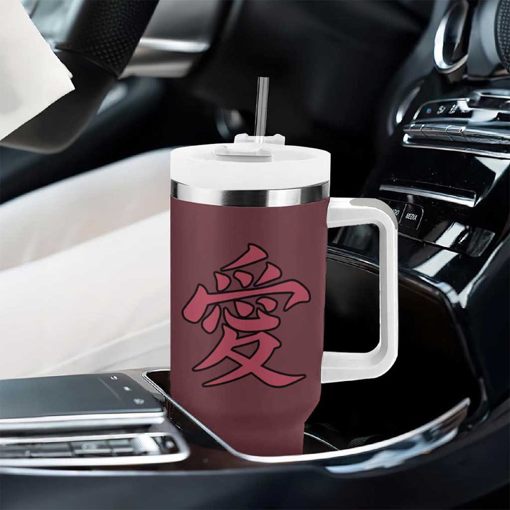 Gaara Naruto Shippuden Tumbler With Handle Anime Style TS04 Gaara Naruto Shippuden Tumbler With Handle Anime Style TS04