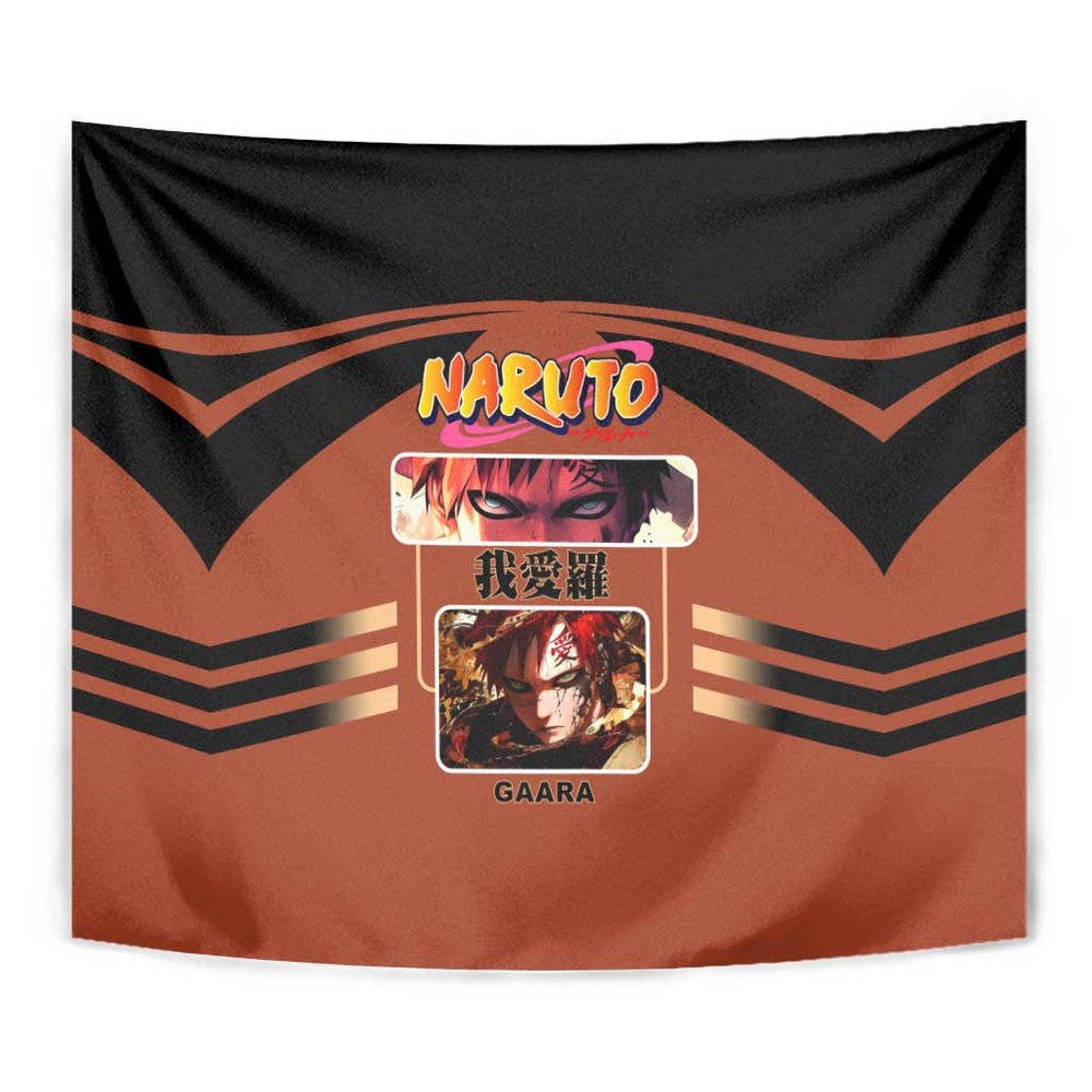 Gaara Naruto Tapestry with Sand Manipulation and Desert Ninja Design TS04 Gaara Naruto Tapestry with Sand Manipulation and Desert Ninja Design TS04