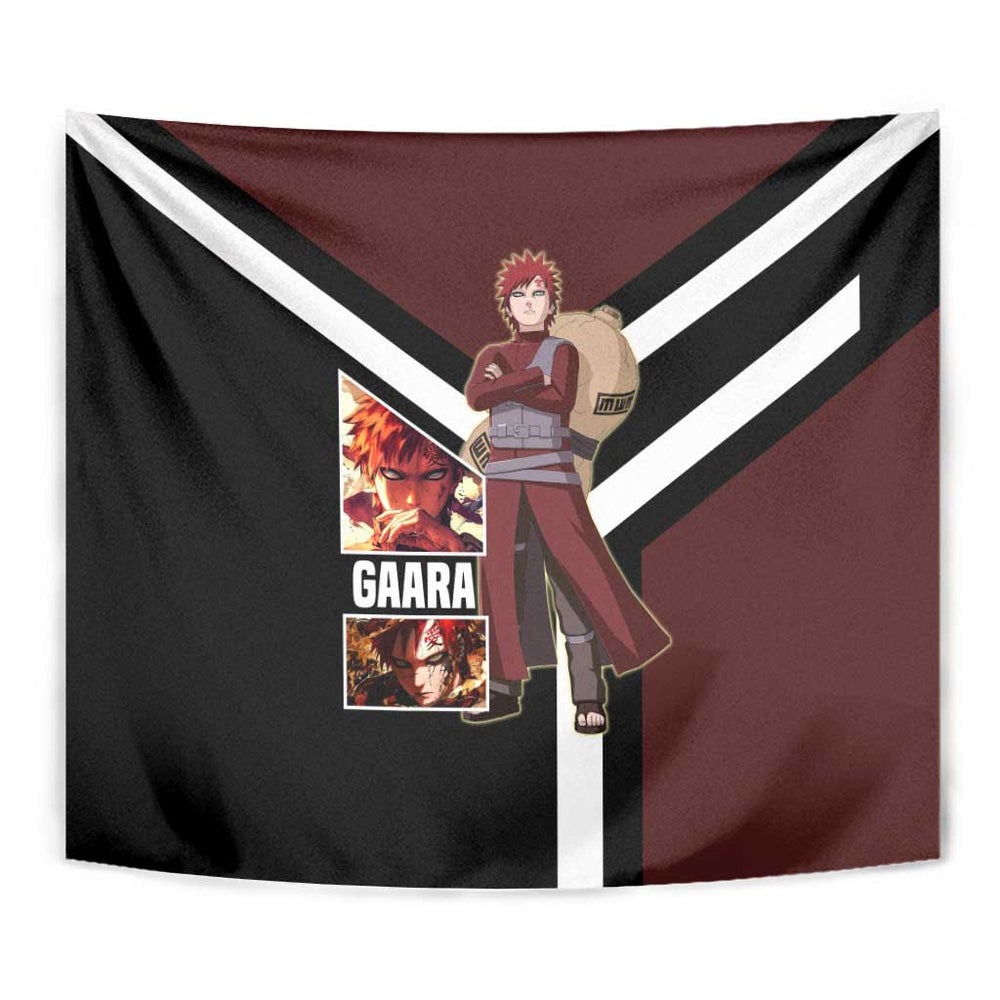 Gaara Naruto Tapestry Sand Powers and Fierce Battle Pose Design TS04 Gaara Naruto Tapestry Sand Powers and Fierce Battle Pose Design TS04