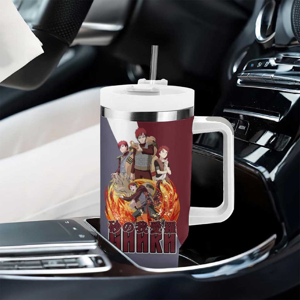 Gaara Naruto Tumbler With Handle Japan Style Anime TS04 Gaara Naruto Tumbler With Handle Japan Style Anime TS04