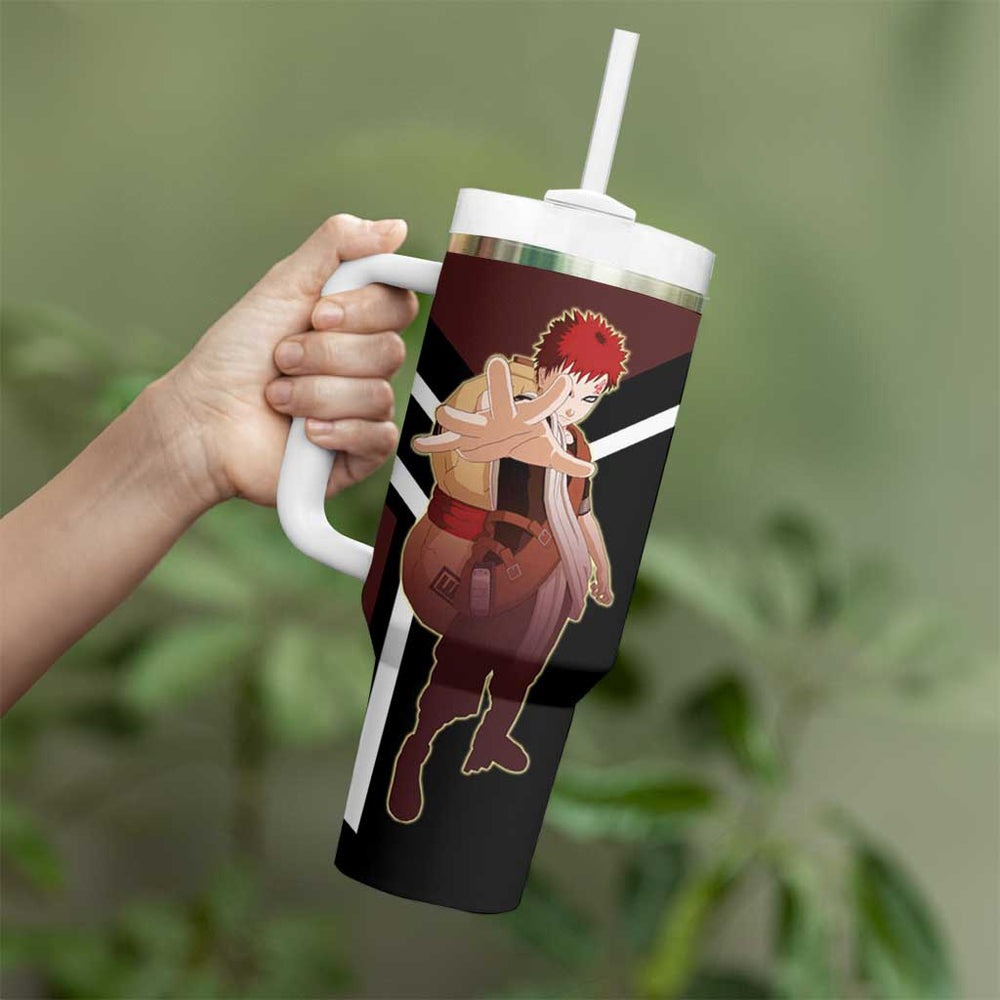 Gaara Naruto Tumbler With Handle Japan Style Anime TS04 Gaara Naruto Tumbler With Handle Japan Style Anime TS04