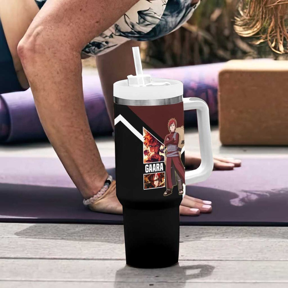 Gaara Naruto Tumbler With Handle Japan Style Anime TS04 Gaara Naruto Tumbler With Handle Japan Style Anime TS04