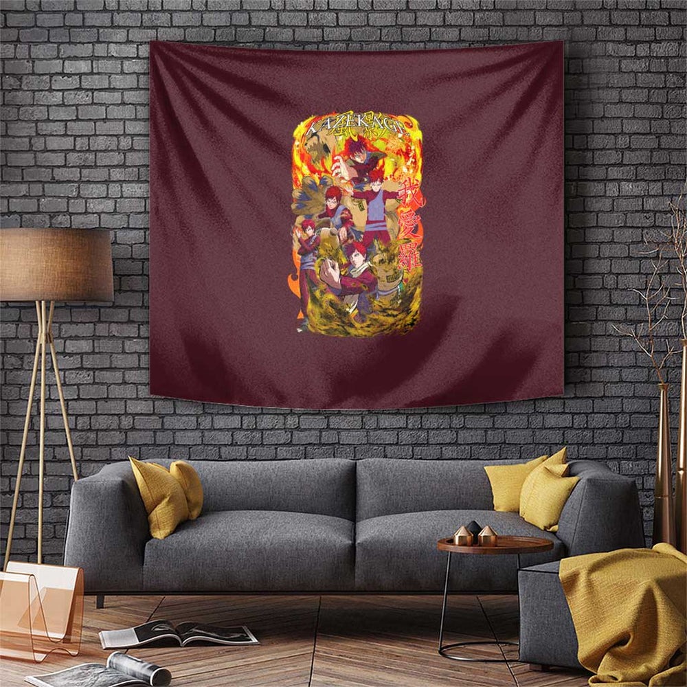 Gaara V2 Naruto Tapestry Japan Anime Style TS04 Gaara V2 Naruto Tapestry Japan Anime Style TS04