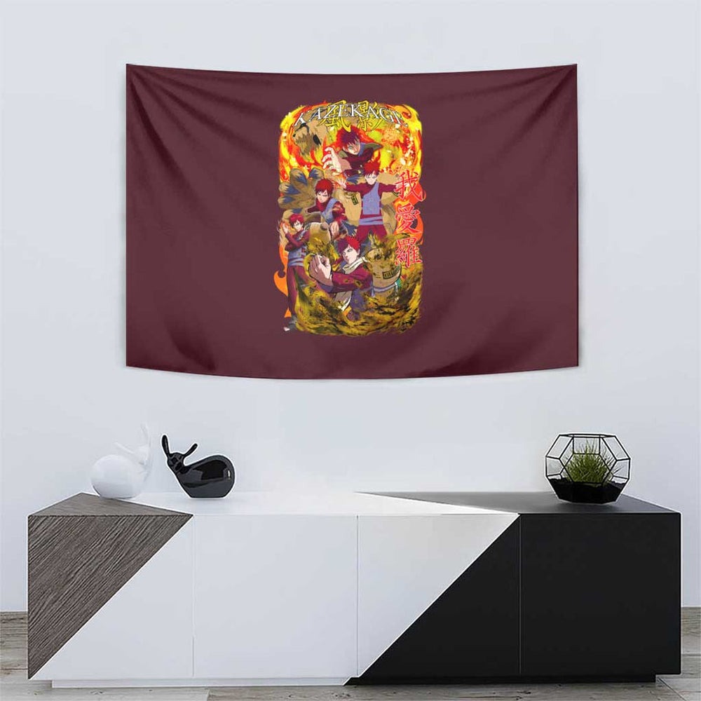 Gaara V2 Naruto Tapestry Japan Anime Style TS04 Gaara V2 Naruto Tapestry Japan Anime Style TS04