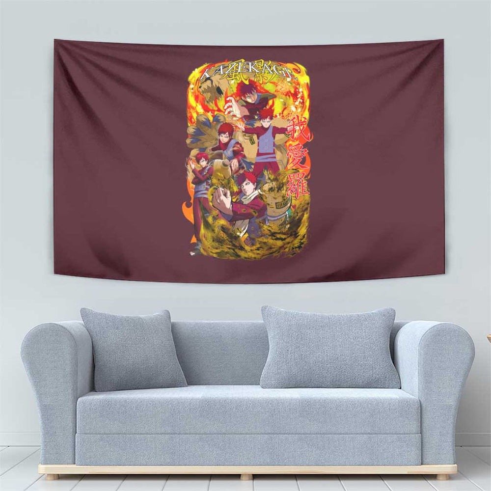 Gaara V2 Naruto Tapestry Japan Anime Style TS04 Gaara V2 Naruto Tapestry Japan Anime Style TS04