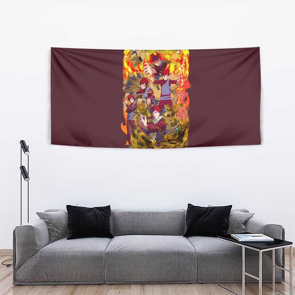 Gaara V2 Naruto Tapestry Japan Anime Style TS04 Gaara V2 Naruto Tapestry Japan Anime Style TS04