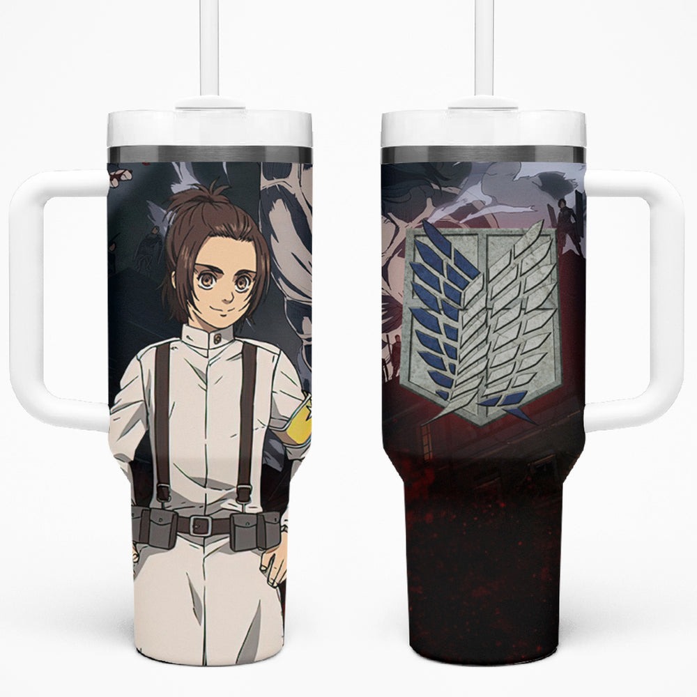 Gabi Braun Tumbler With Handle Attack On Titan TS04 Gabi Braun Tumbler With Handle Attack On Titan TS04