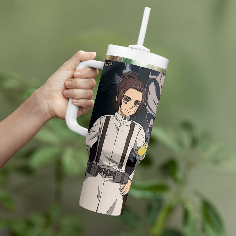 Gabi Braun Tumbler With Handle Attack On Titan TS04 Gabi Braun Tumbler With Handle Attack On Titan TS04