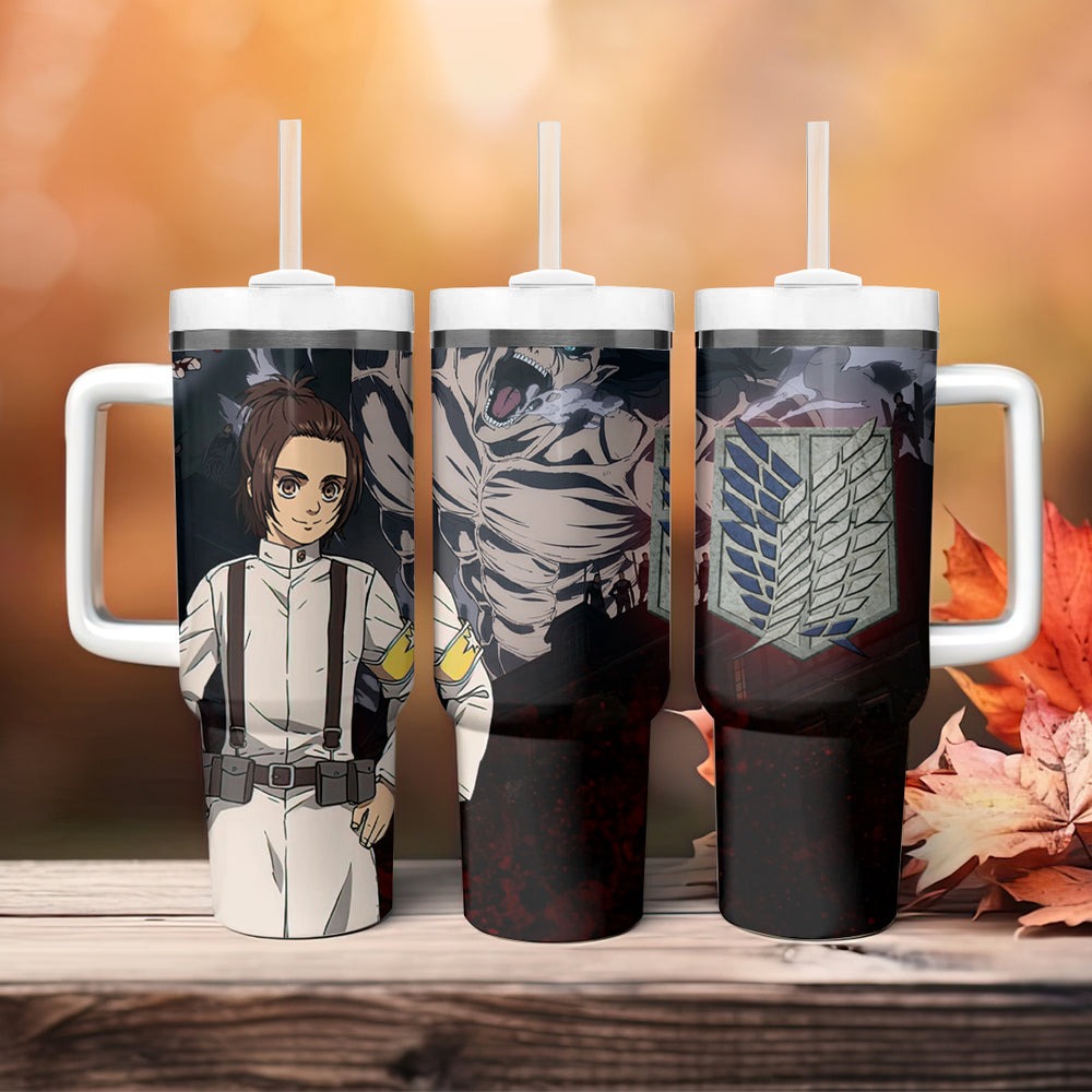 Gabi Braun Tumbler With Handle Attack On Titan TS04 Gabi Braun Tumbler With Handle Attack On Titan TS04