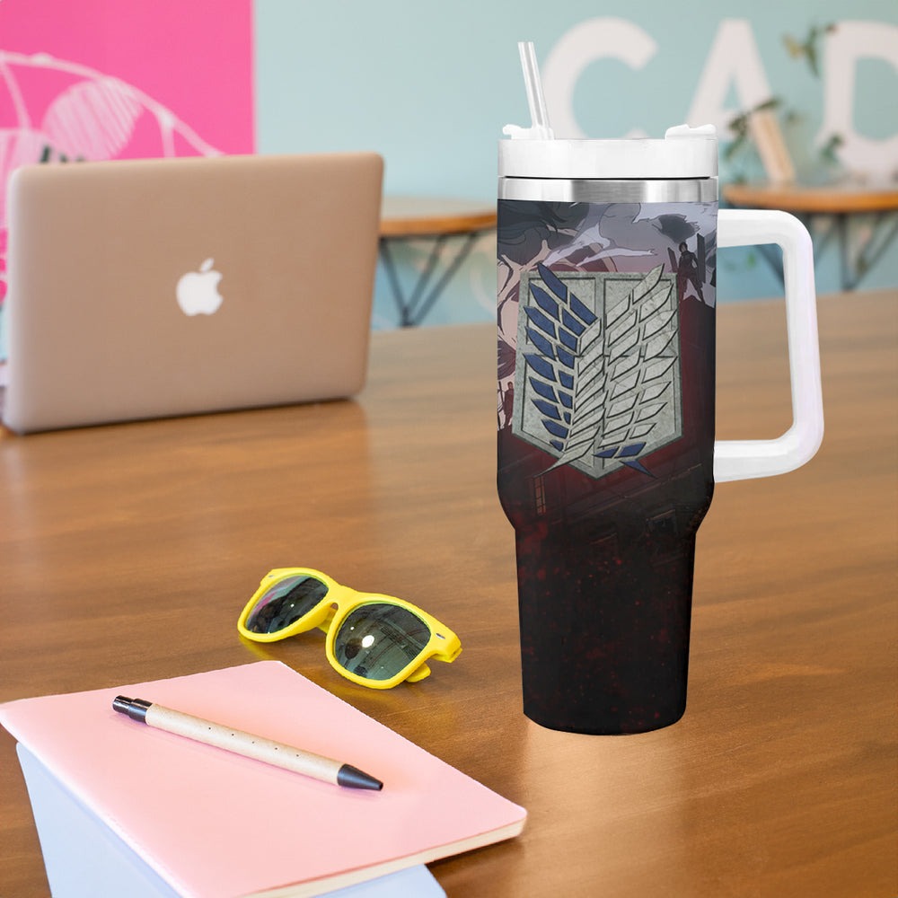Gabi Braun Tumbler With Handle Attack On Titan TS04 Gabi Braun Tumbler With Handle Attack On Titan TS04