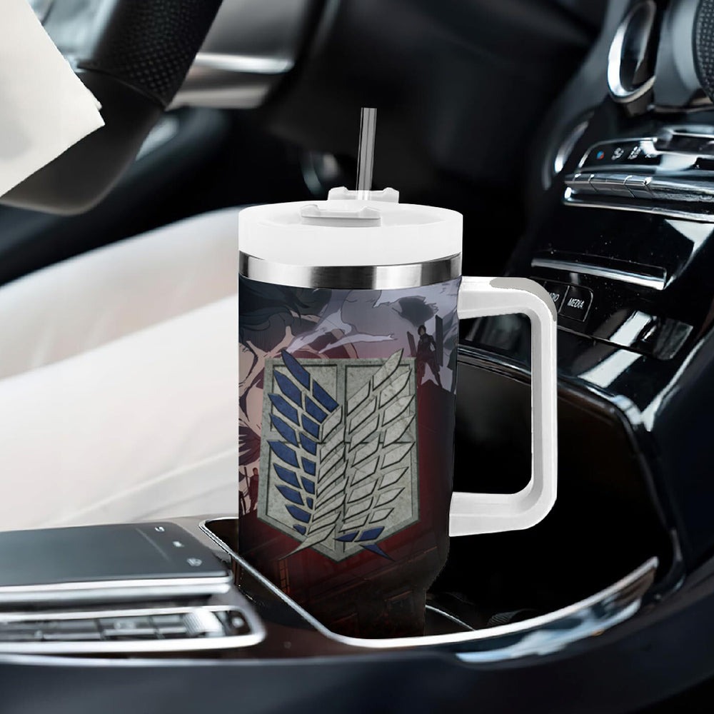 Gabi Braun Tumbler With Handle Attack On Titan TS04 Gabi Braun Tumbler With Handle Attack On Titan TS04