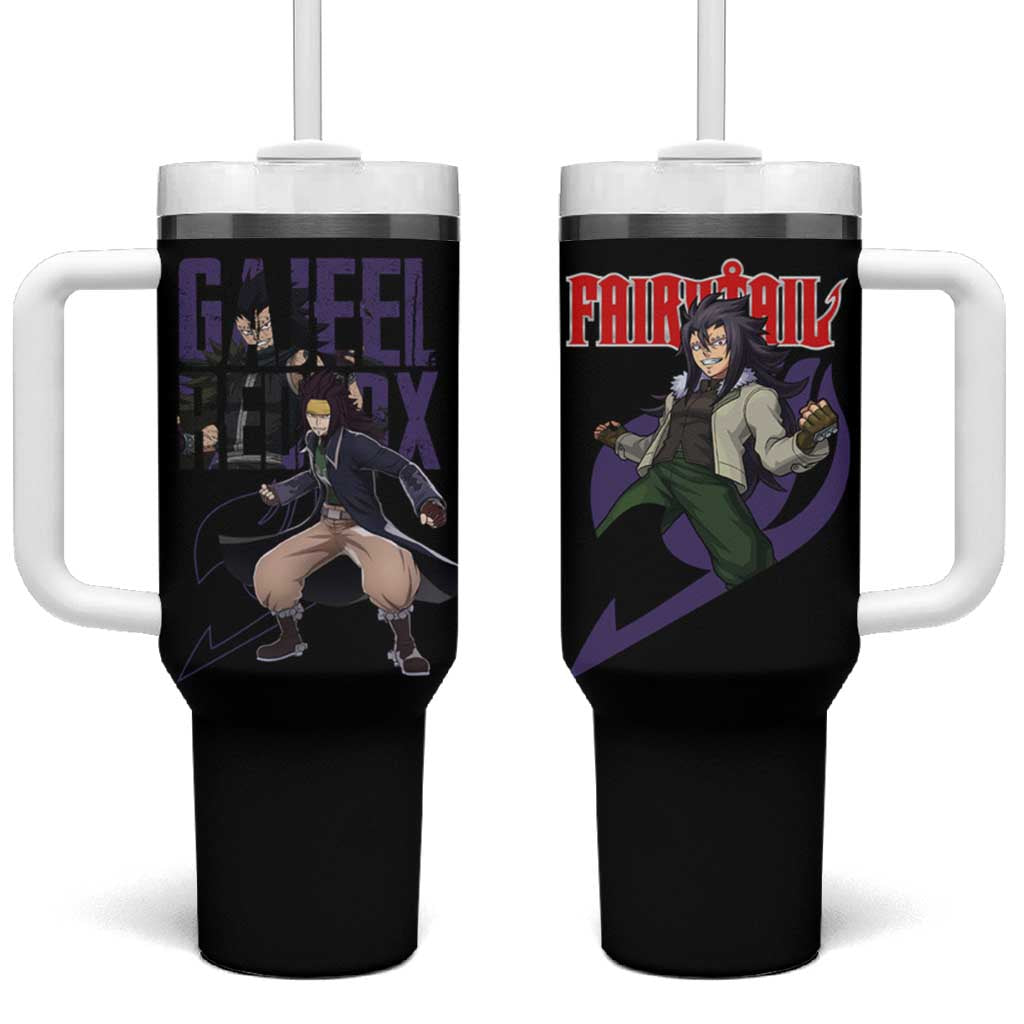 Gajeel Redfox - Fairy Tail Tumbler With Handle Anime Style TS04