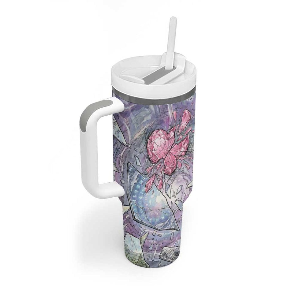 Gardevoir Tumbler With Handle Tie Dye Style TS04 Gardevoir Tumbler With Handle Tie Dye Style TS04