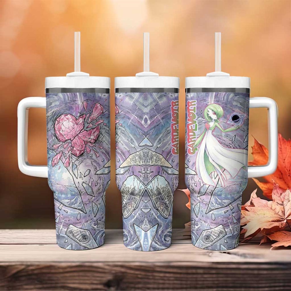 Gardevoir Tumbler With Handle Tie Dye Style TS04 Gardevoir Tumbler With Handle Tie Dye Style TS04