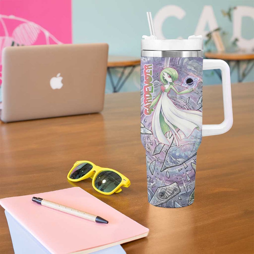 Gardevoir Tumbler With Handle Tie Dye Style TS04 Gardevoir Tumbler With Handle Tie Dye Style TS04