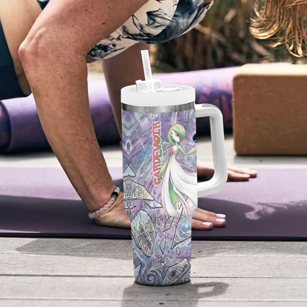 Gardevoir Tumbler With Handle Tie Dye Style TS04 Gardevoir Tumbler With Handle Tie Dye Style TS04