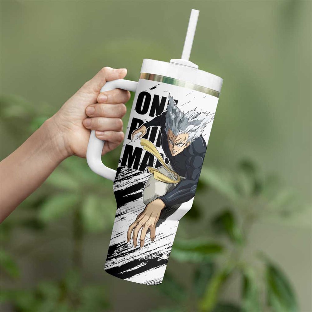 Garou - One Punch Man Tumbler With Handle Anime Mix Manga Style TS04 Garou - One Punch Man Tumbler With Handle Anime Mix Manga Style TS04