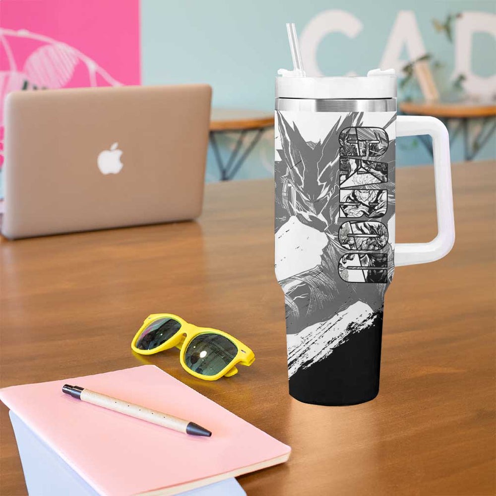 Garou - One Punch Man Tumbler With Handle Anime Mix Manga Style TS04 Garou - One Punch Man Tumbler With Handle Anime Mix Manga Style TS04