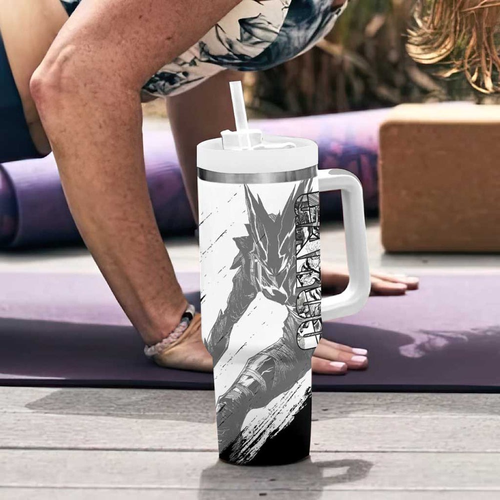Garou - One Punch Man Tumbler With Handle Anime Mix Manga Style TS04 Garou - One Punch Man Tumbler With Handle Anime Mix Manga Style TS04