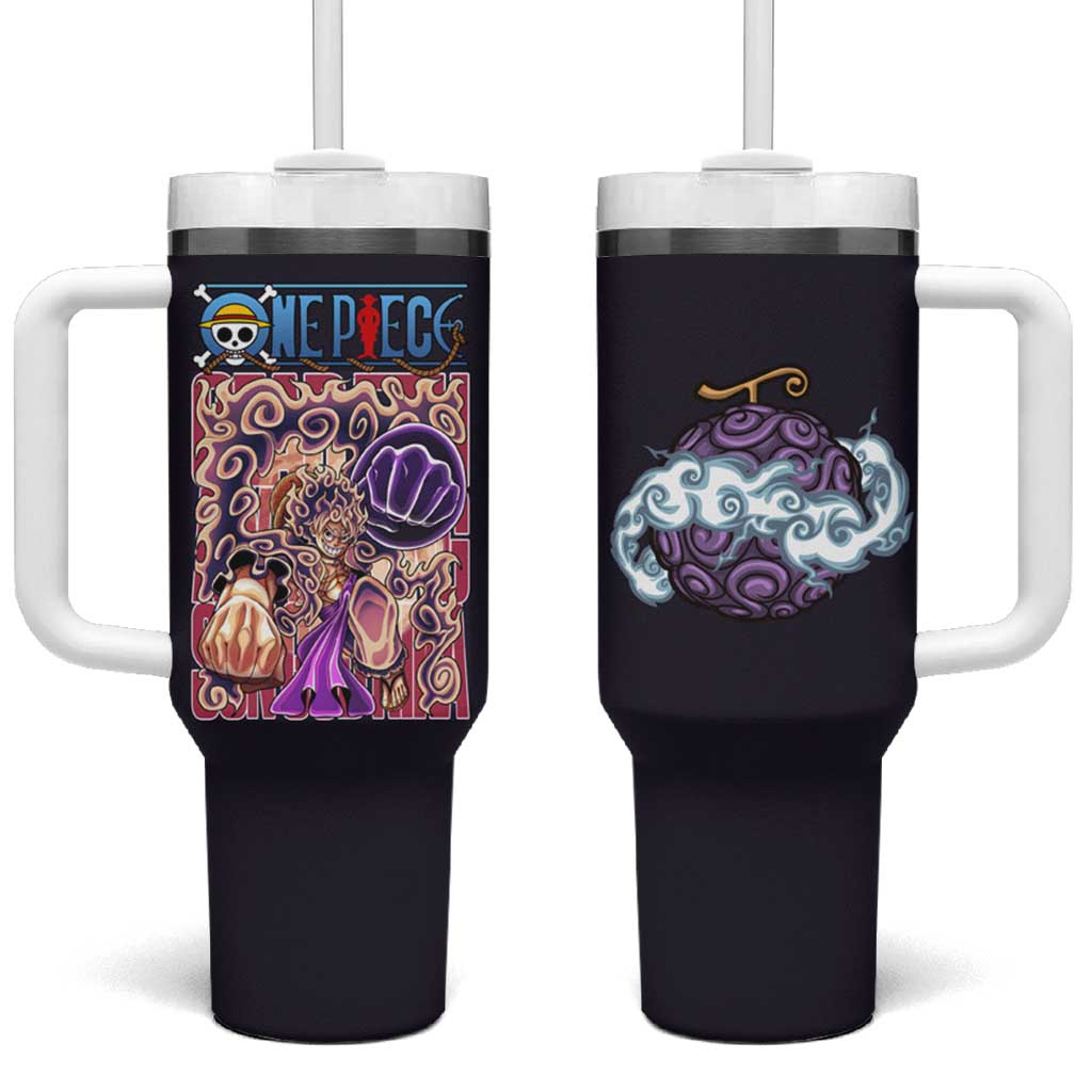 Gear 5th Luffy One Piece Tumbler With Handle Anime Style TS04