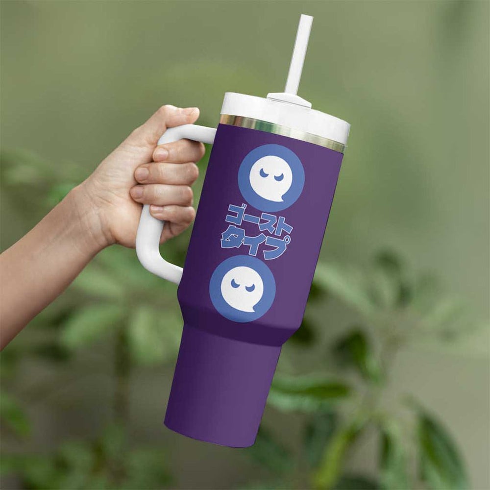 Gengar V3 Poke Tumbler With Handle Anime Style TS04 Gengar V3 Poke Tumbler With Handle Anime Style TS04