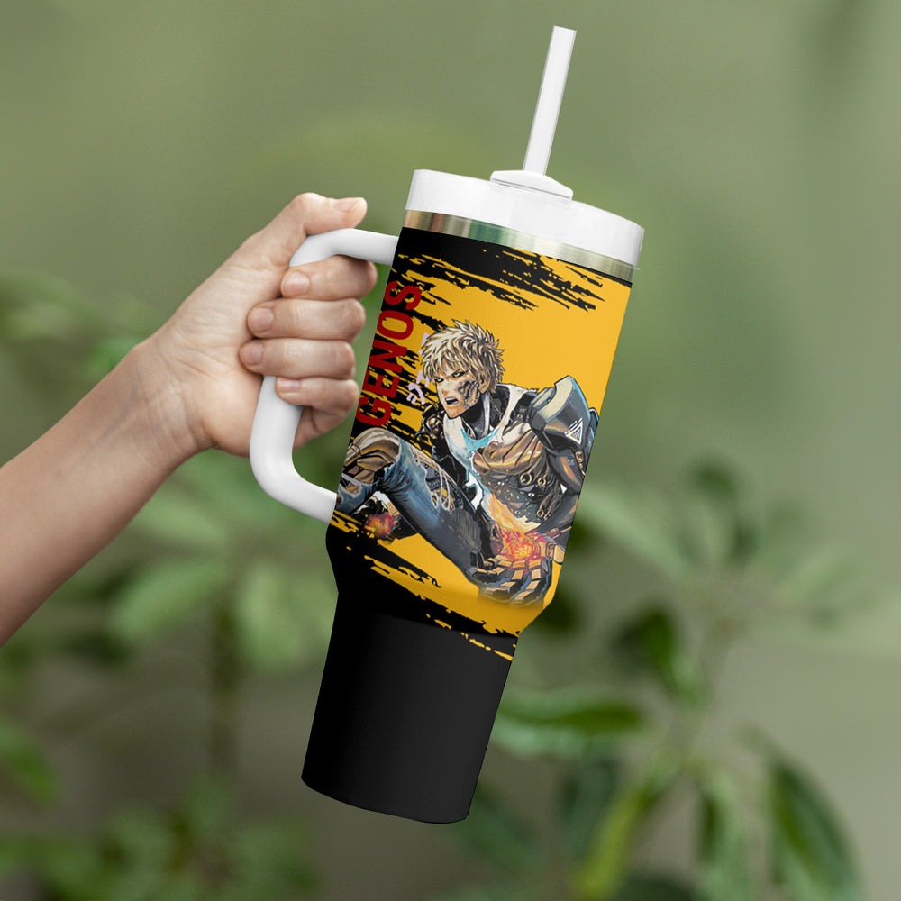 Genos - One Puch Man Tumbler With Handle TS04 Genos - One Puch Man Tumbler With Handle TS04