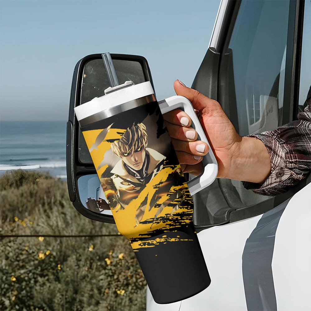 Genos - One Puch Man Tumbler With Handle TS04 Genos - One Puch Man Tumbler With Handle TS04