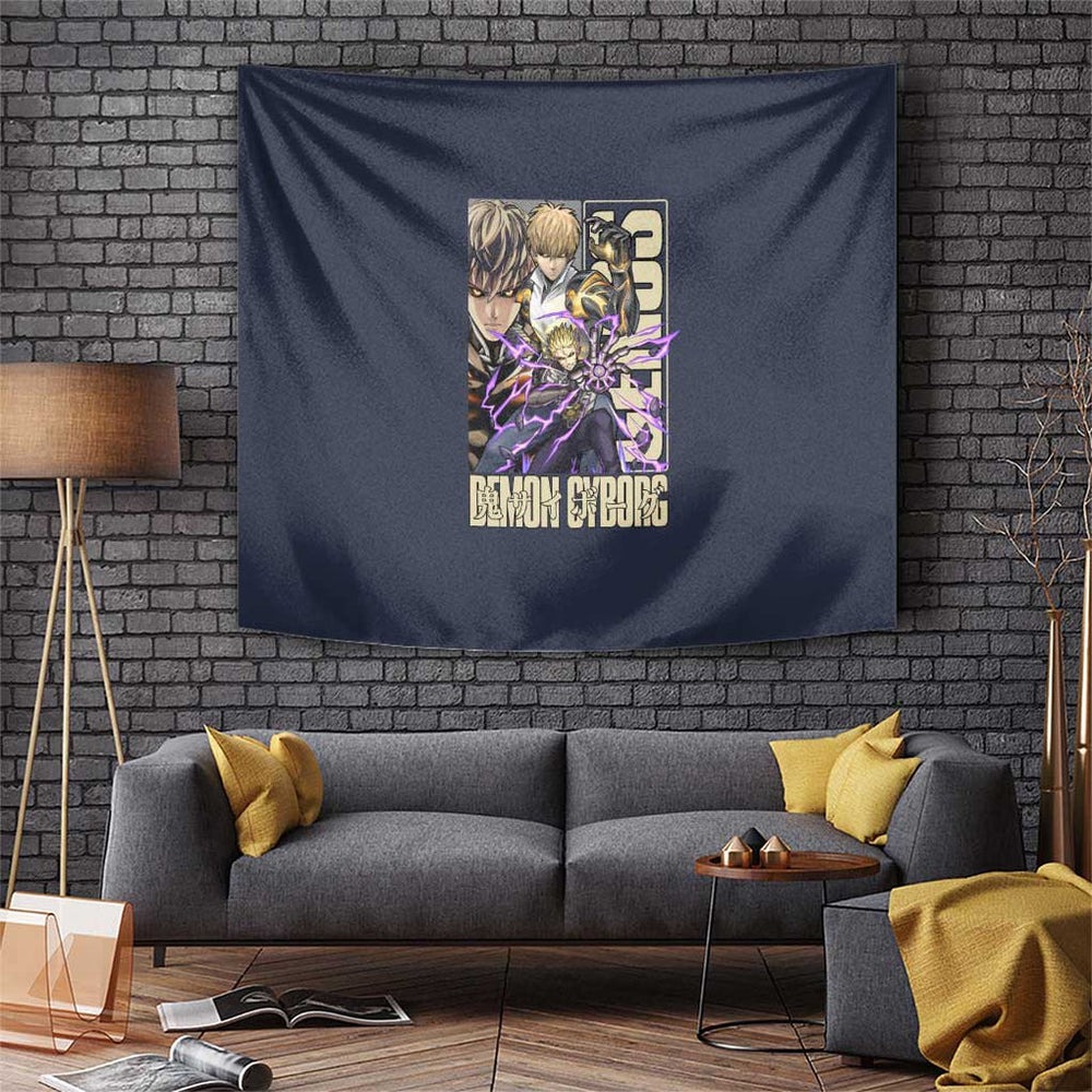 Genos S Level Hero - One Punch Man Tapestry Anime Style TS04 Genos S Level Hero - One Punch Man Tapestry Anime Style TS04