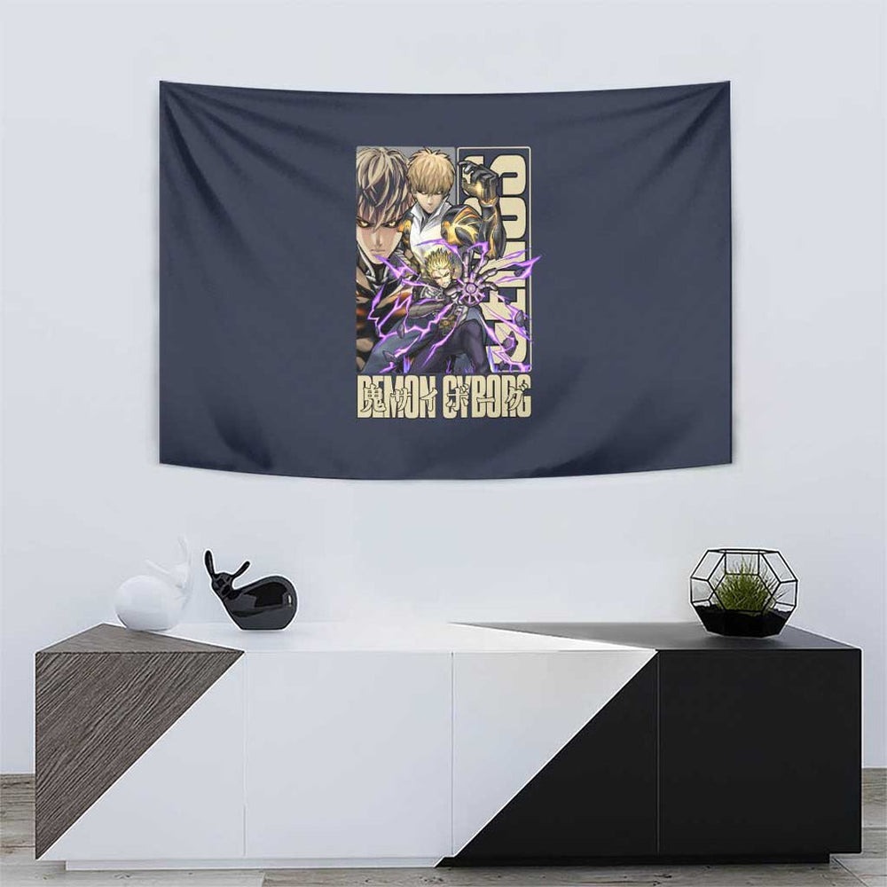 Genos S Level Hero - One Punch Man Tapestry Anime Style TS04 Genos S Level Hero - One Punch Man Tapestry Anime Style TS04