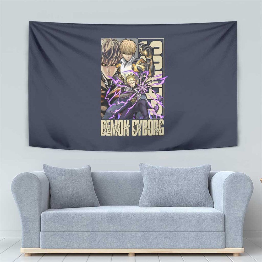 Genos S Level Hero - One Punch Man Tapestry Anime Style TS04 Genos S Level Hero - One Punch Man Tapestry Anime Style TS04